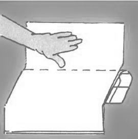 залепване на самозалепващо фолио – тапети – стъпка 2