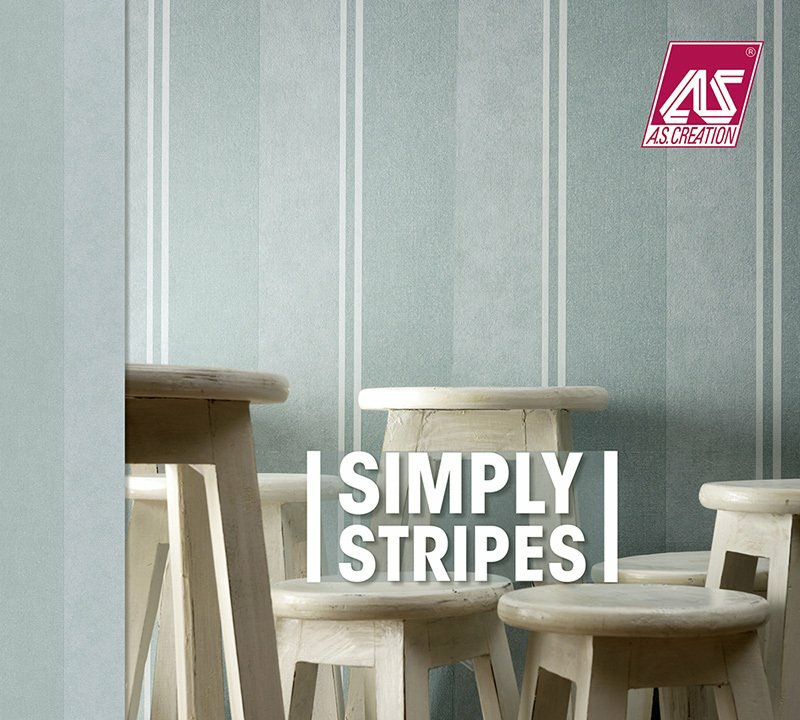 Pruhované tapety na zeď Simply Stripes