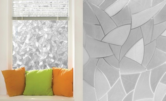 Statická fólie na okno Střepy